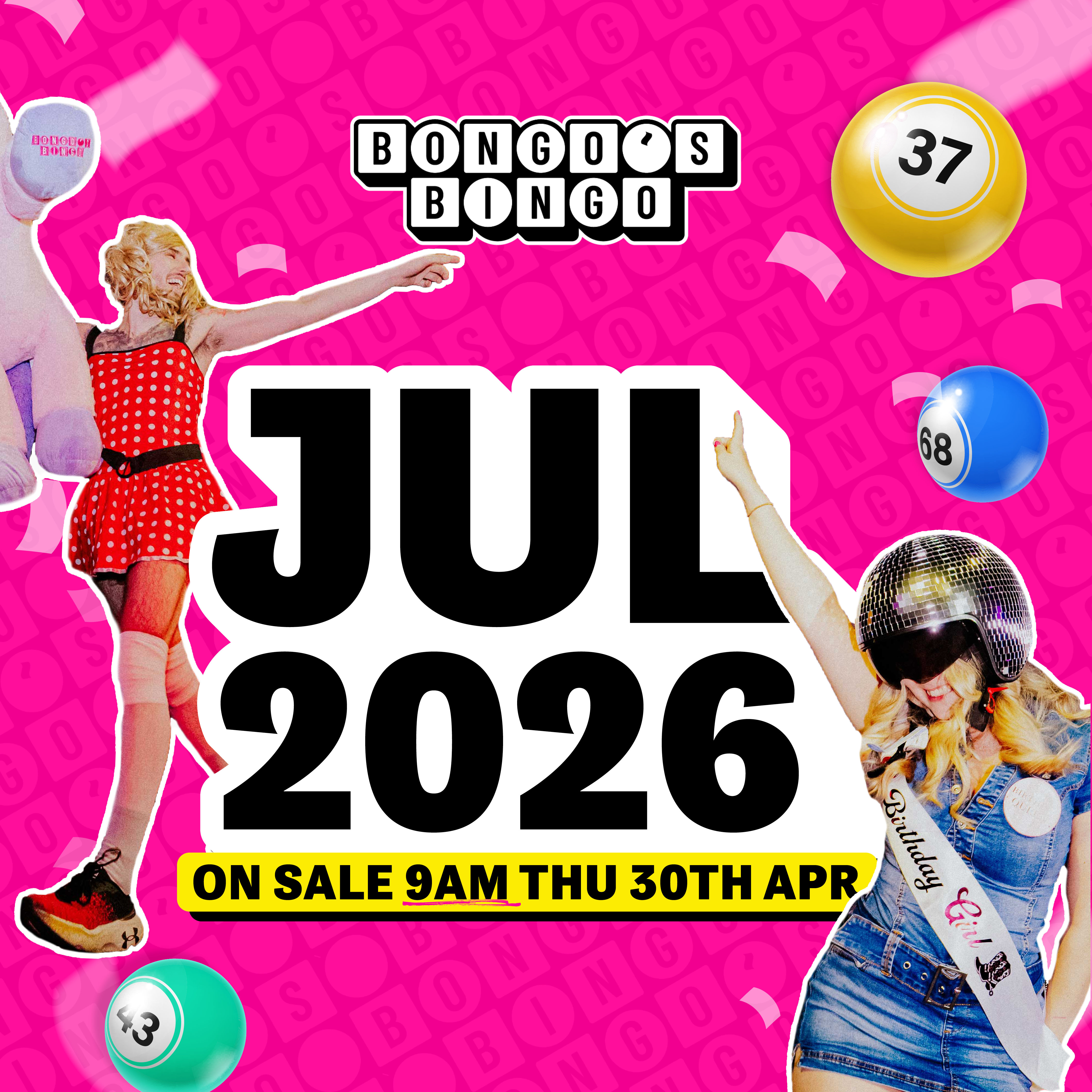 July Dates ANNOUNCED!